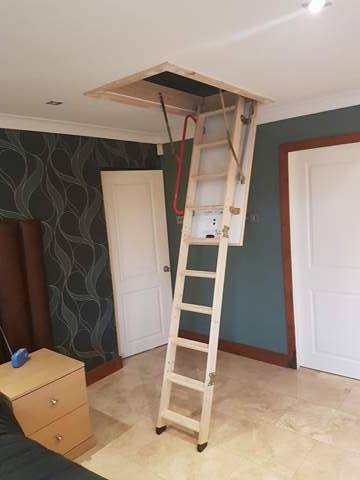 Timber Hatch & Loft Ladder